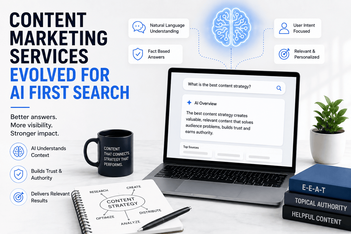 Content Marketing Services for AI First Search